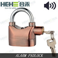 security gembok lock 110db anti theft alarm padlock